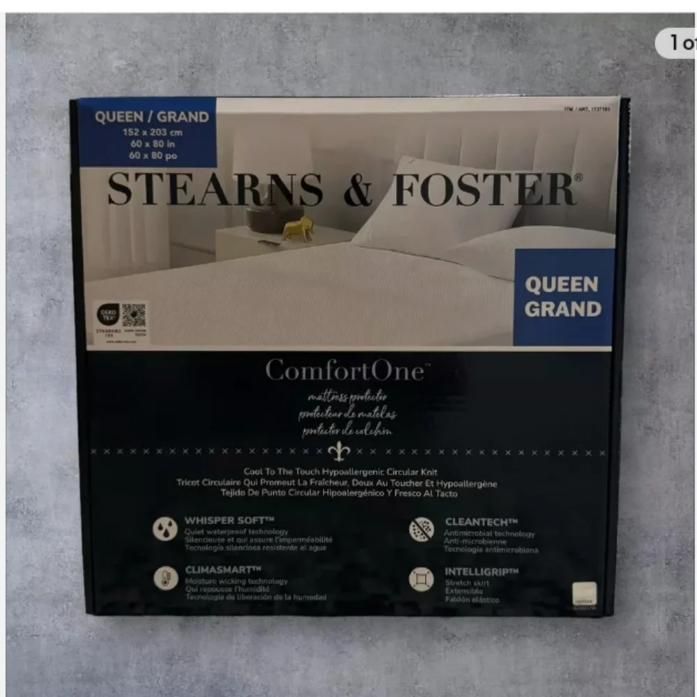 Stearns & foster mattress protector